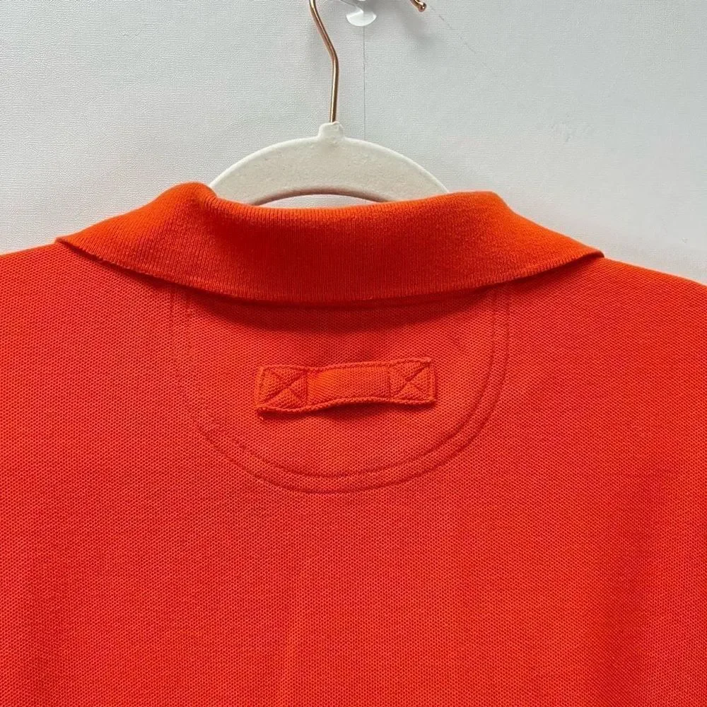 Duluth Trading Co. Polo Shirt Mens XL Orange Short Sleeve Outdoors Pocket Work - Picture 8 of 14